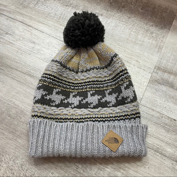 The North Face Accessories - The North Face Fair Isle Pom Pom Beanie Hat